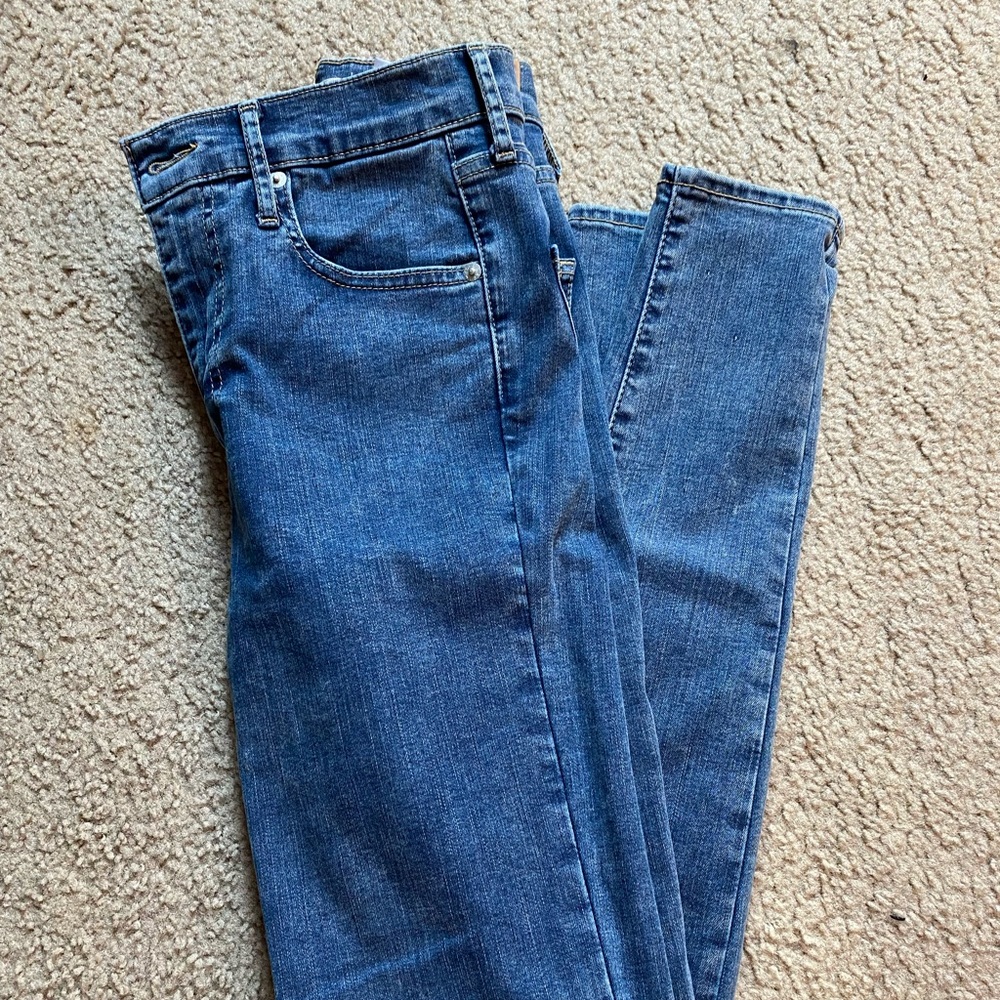 Levis mile high 26x32 skinny light wash